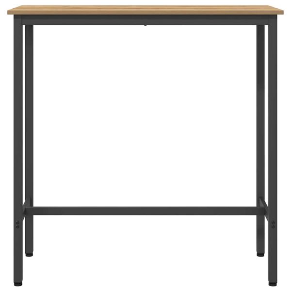 Маса Дъб 100 x 40 x 100,5 см Инженерна дървесина и стомана