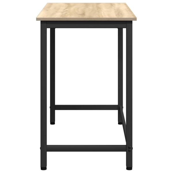 Маса Сонома дъб 80 x 50 x 76,5 см Инженерна дървесина и стомана