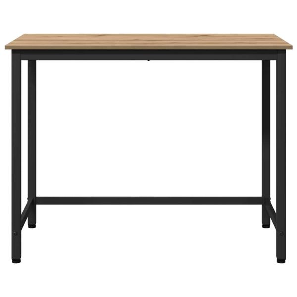 Маса Дъб 80 x 50 x 76,5 см Инженерна дървесина и стомана