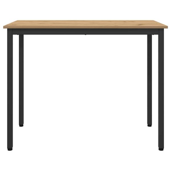 Маса Дъб 100 x 50 x 76,5 см Инженерна дървесина и стомана