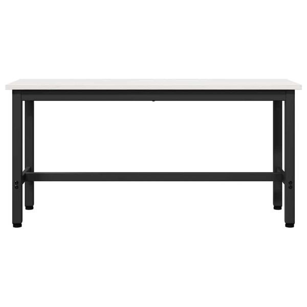 Пейка за хранене 2 pcs Бяло 100 x 32,5 x 49 см