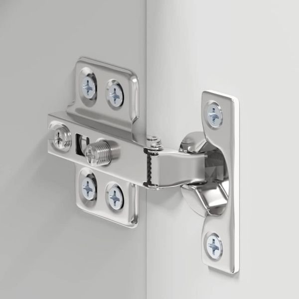 Банен стенен шкаф TULUM Бяло 37 x 24,5 x 86 см Инженерно дърво