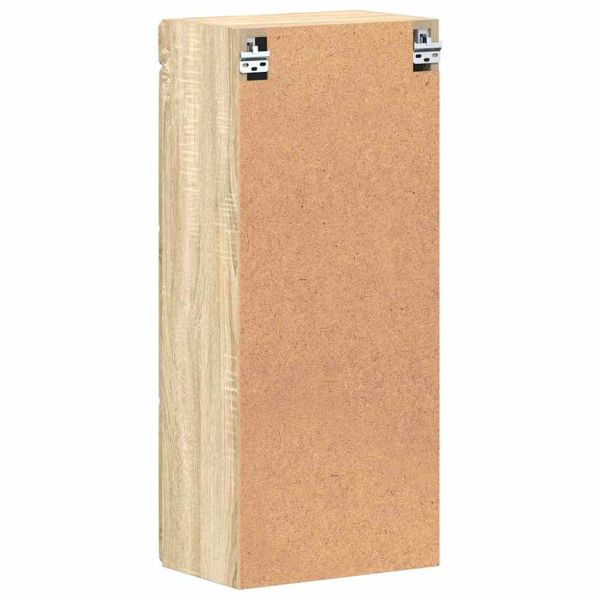 Банен стенен шкаф с рафт TULUM Сонома дъб 37 x 24,5 x 86 см