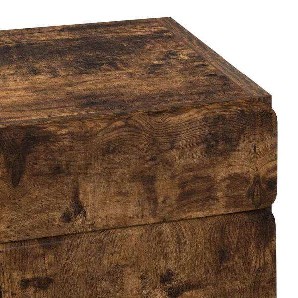 Банен стенен шкаф с рафт TULUM Димян дъб 37 x 24,5 x 86 см