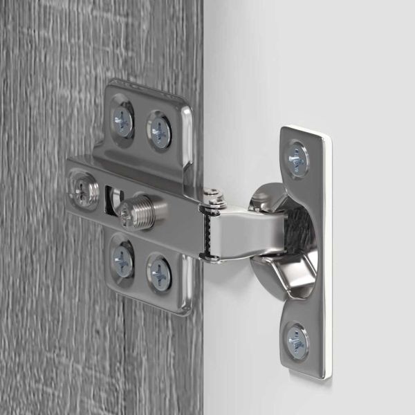 Банен стенен шкаф с рафт TULUM Сив Сонома 37 x 24,5 x 86 см