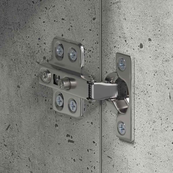 Шкаф с огледало за баня TULUM Циментено сиво 60 x 16,5 x 78 см