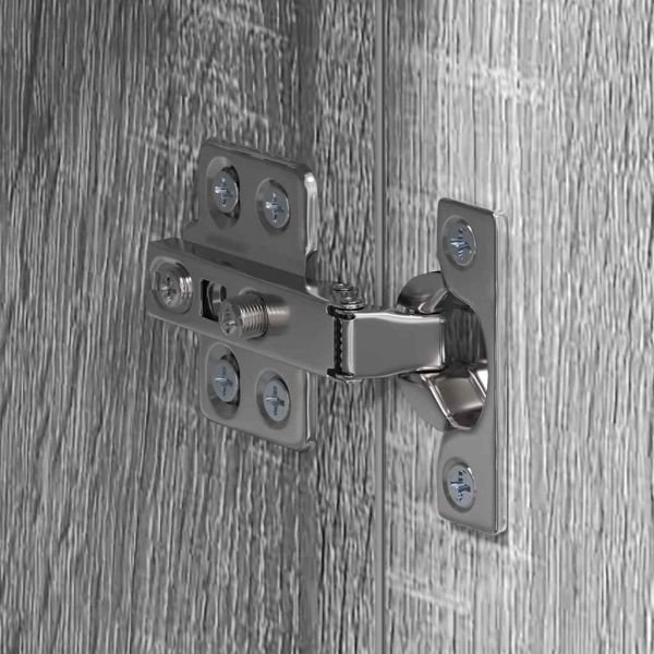 Шкаф с огледало за баня TULUM Сив Сонома 60 x 16,5 x 78 см