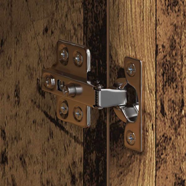 Шкаф с огледало за баня TULUM Старо дърво 60 x 16,5 x 78 см