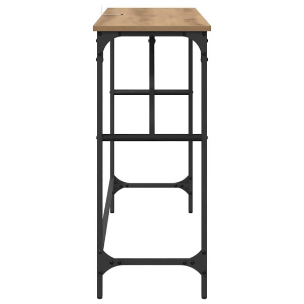 Конзолна маса Дъб 100 x 32 x 75 см Инженерно дърво