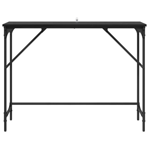 Конзолна маса Черния дъб 100 x 32 x 75 см Инженерно дърво