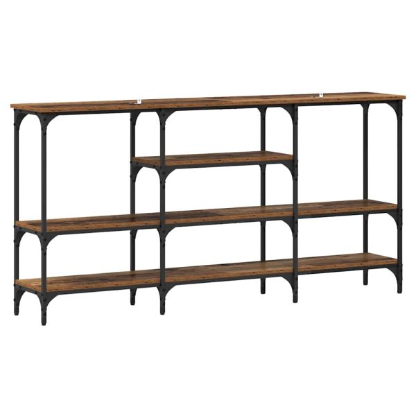 Конзолна маса Старо дърво 160 x 29 x 80 см Инженерно дърво