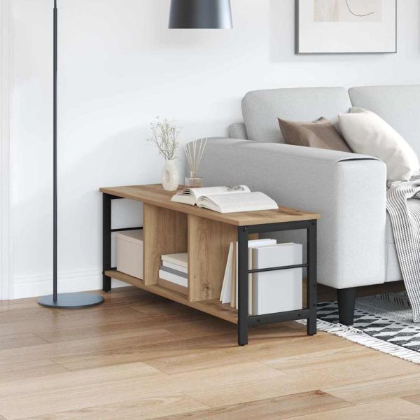 Рафт за книги Дъб 102 x 32 x 40,5 см Инженерно дърво