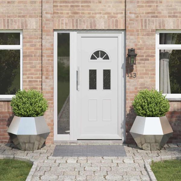 Кашпа 2 pcs Сребрист 75 x 75 x 60 см Галванизирана стомана