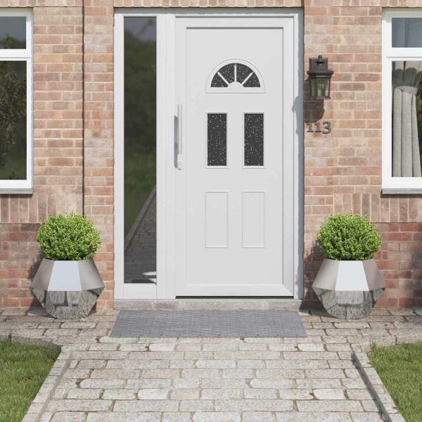 Кашпа 2 pcs Сребрист 50 x 50 x 40 cm Галванизирана стомана