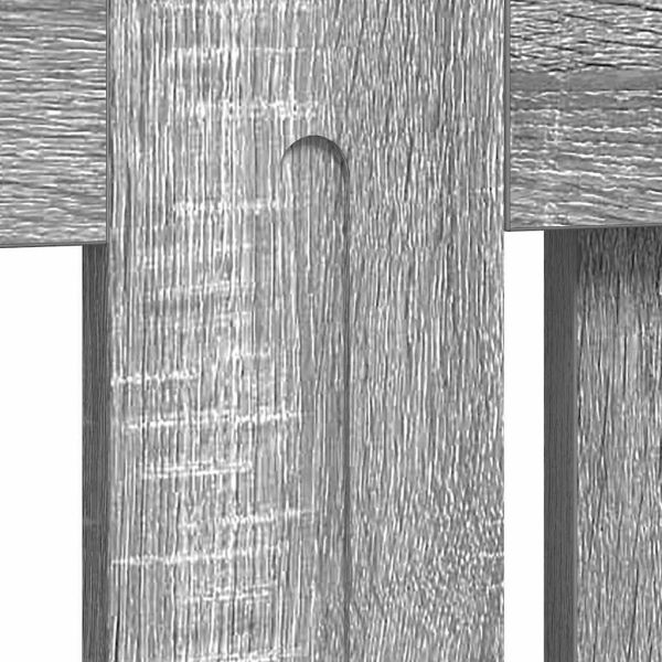 Калъф за радиатор Сив Сонома 78 x 19 x 81,5 cm Инженерно дърво