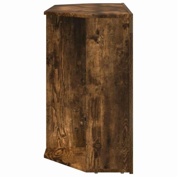 Ъглов кабинет за LED телевизор Димян дъб 100x40x68см