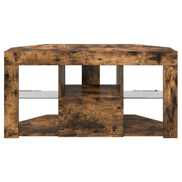 Ъглов кабинет за LED телевизор Димян дъб 100 x 40 x 50 cm