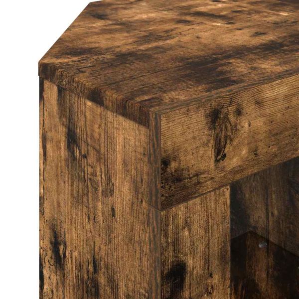 Ъглов кабинет за LED телевизор Димян дъб 100 x 40 x 50 cm