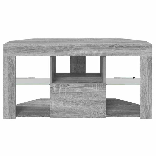 Ъглов кабинет за LED телевизор Сив Сонома 100 x 40 x 50 cm