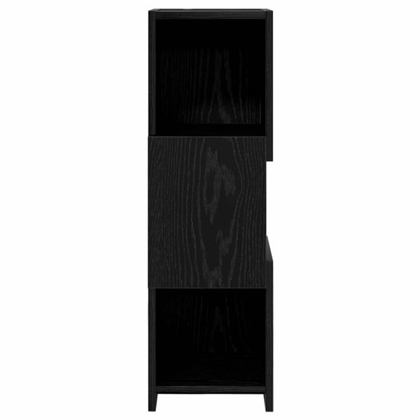 Ъглов шкаф Черния дъб 25,5x25x80см Инженерно дърво