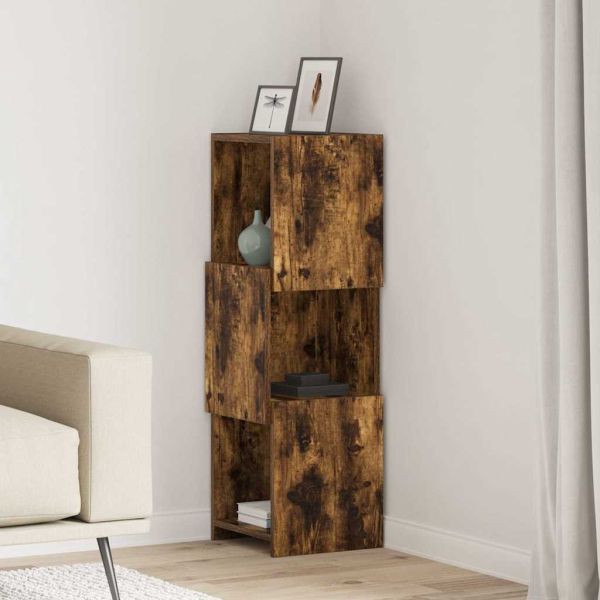 Ъглов шкаф Димян дъб 30,5x30x95см Инженерно дърво