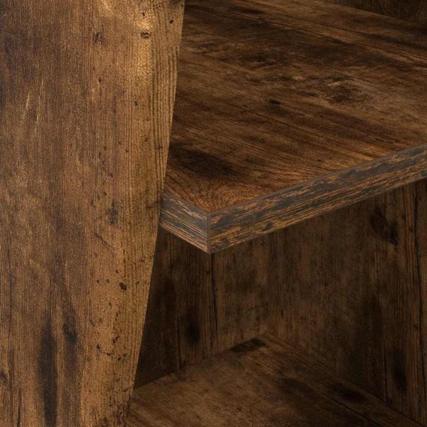 Ъглов шкаф Димян дъб 32x32x102см Инженерно дърво