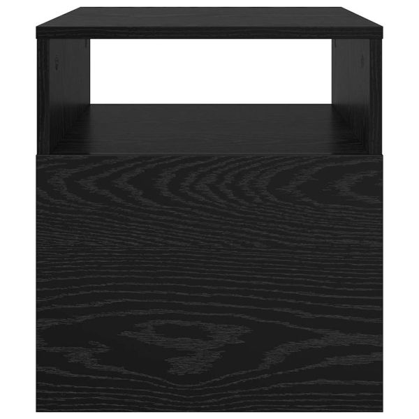 Крайна масичка 2 pcs Черния дъб 40,5 x 40 x 45 см