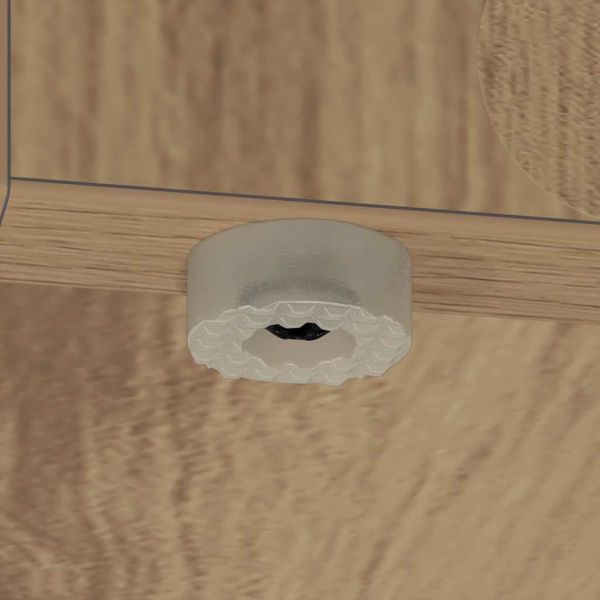 Крайна масичка Дъб 37 x 32 x 40 см Инженерно дърво