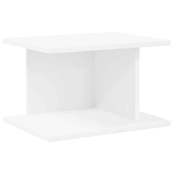 Нощно шкафче 2 pcs Бяло 40 x 30 x 25 см Инженерно дърво