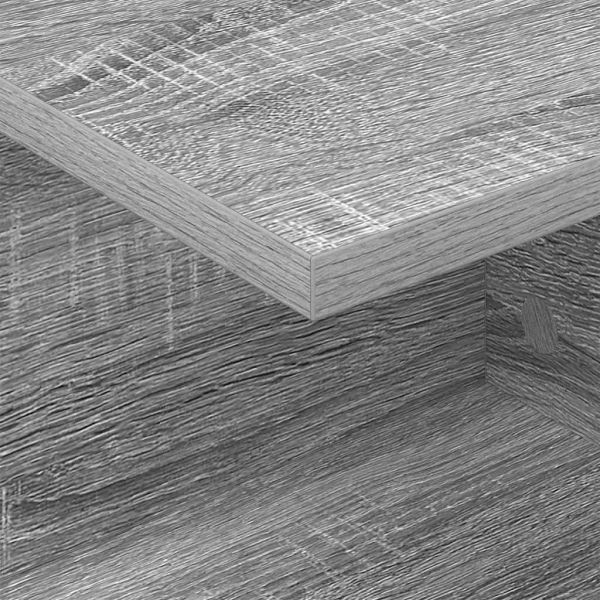 Нощно шкафче Сив Сонома 40 x 30 x 25 см Инженерно дърво