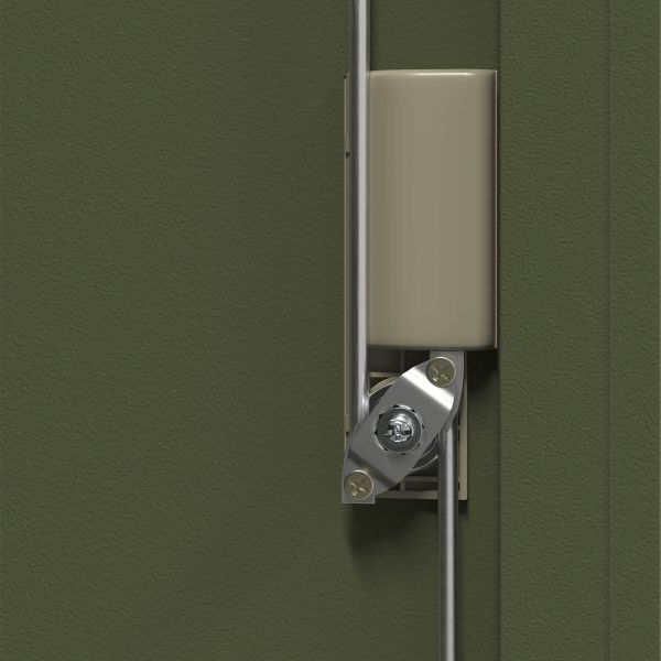 Шкаф за съхранение Маслинено зелено 90 x 40 x 90 cm Стомана