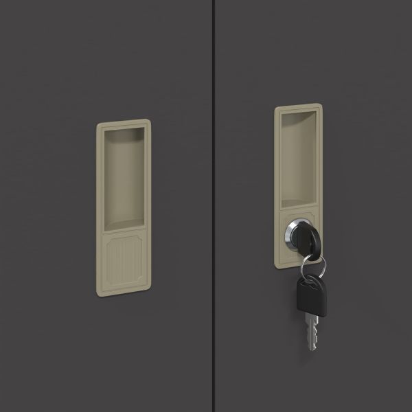 Шкаф за съхранение със съхранение Черно 80 х 40 х 90 см