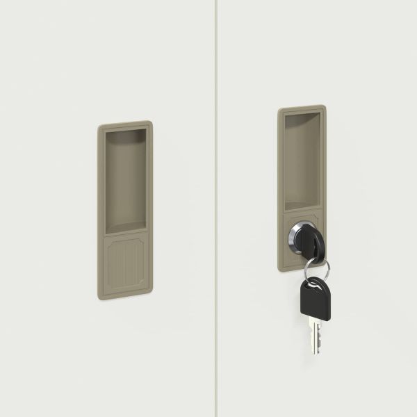 Шкаф за съхранение Бял 80 x 40 x 105 см Стомана