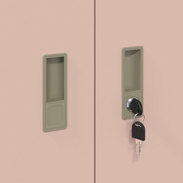 Шкаф за съхранение със съхранение Розово 60 x 40 x 90 cm