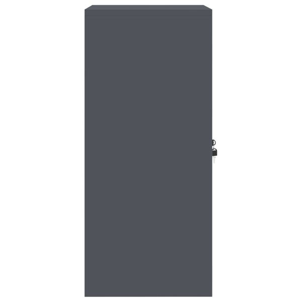 Шкаф за съхранение Антрацит 60 x 40 x 90 cm Стомана