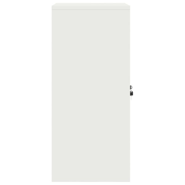 Шкаф за съхранение Бял 60 x 40 x 90 cm Стомана