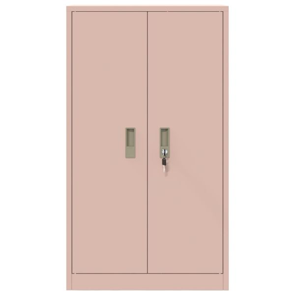 Шкаф за съхранение Розово 60 x 40 x 90 cm Стомана