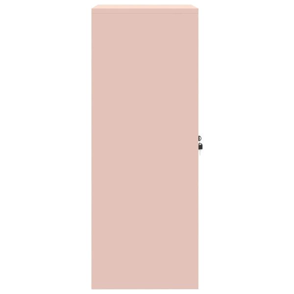 Шкаф за съхранение Розово 60 x 40 x 90 cm Стомана