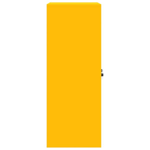 Шкаф за съхранение Горчично жълто 60 x 40 x 105 см