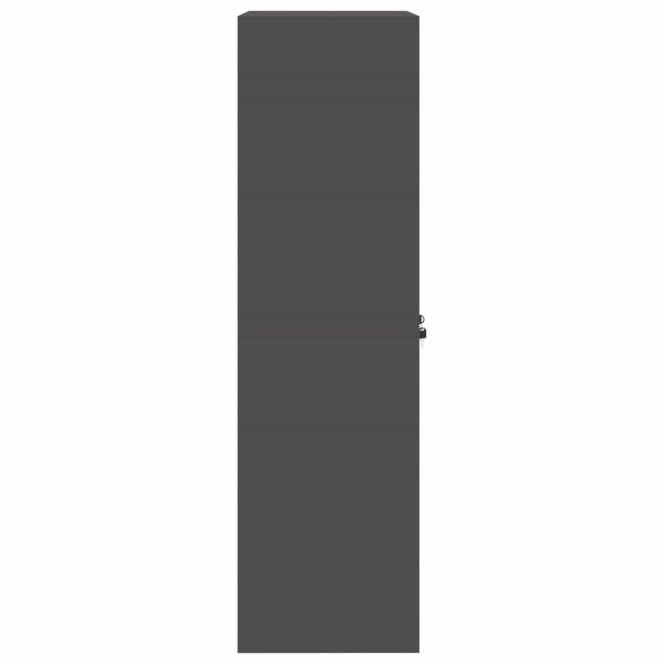 Шкаф за съхранение Черен 60 x 40 x 140 cm Стомана