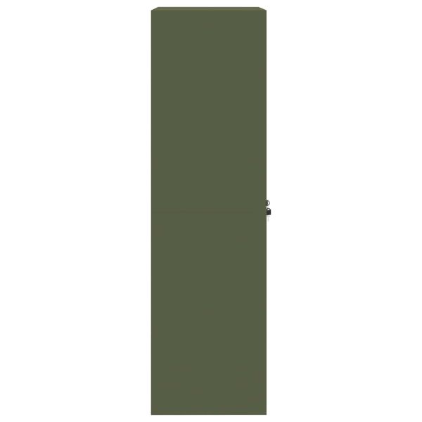 Шкаф за съхранение Маслинено зелено 60 x 40 x 140 cm