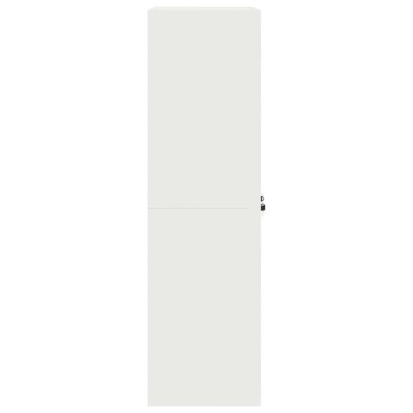 Шкаф за съхранение със съхранение Бяло 60 x 40 x 140 cm