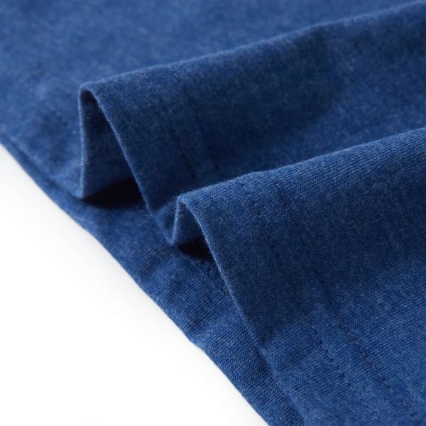 Детски потник, тъмносин меланж, 140