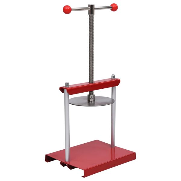 Преса за плодове и вино, неръждаема стомана, 6 л