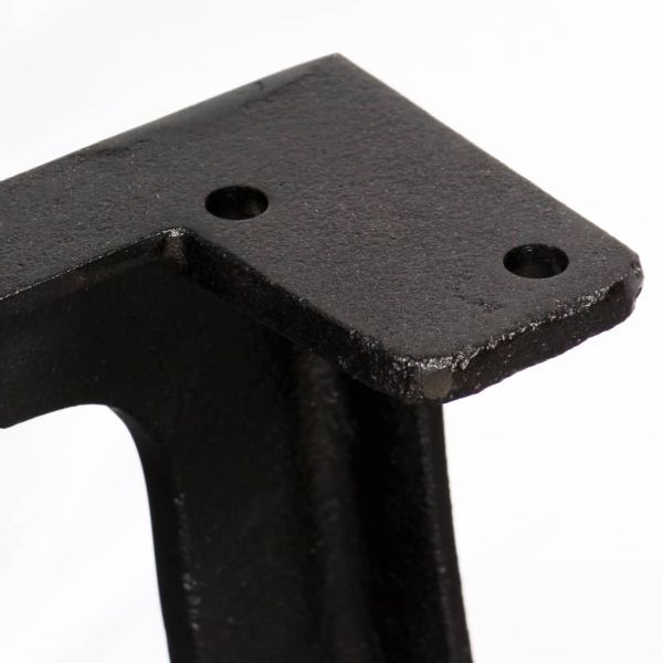 Крака за маса за кафе, 2 бр, A-образни, чугун