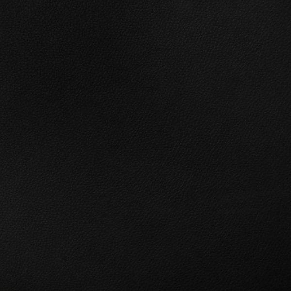 Въртящи се трапезни столове, 6 бр, черни, изкуствена кожа