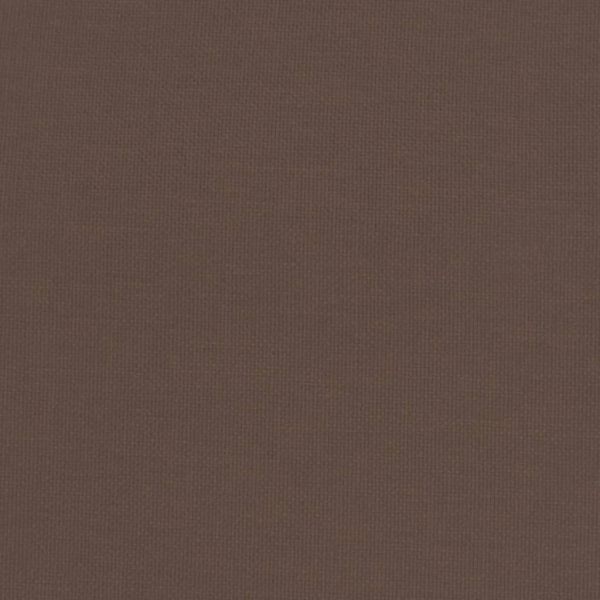 Релакс стол с табуретка, тъмнокафяв, текстил