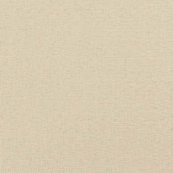 Боксспринг легло с матрак, кремава, 160x200 см, плат