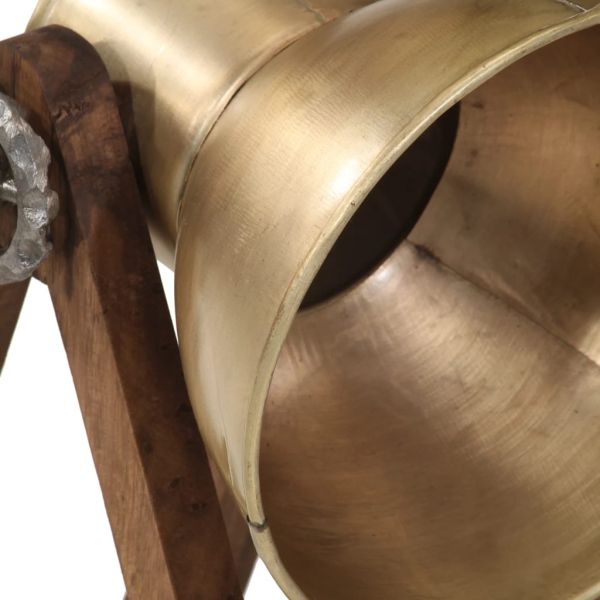 Настолна лампа 25 W, античен месинг, 30x17x40 см, E27