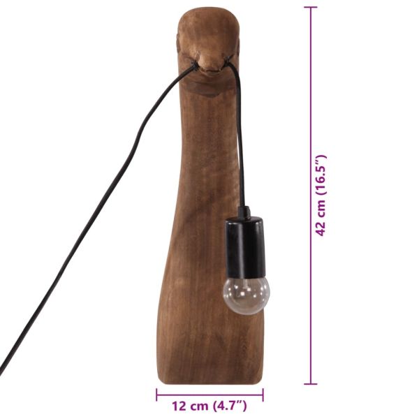 Стенна лампа с форма на животно 25 W 12x12x42 см E27